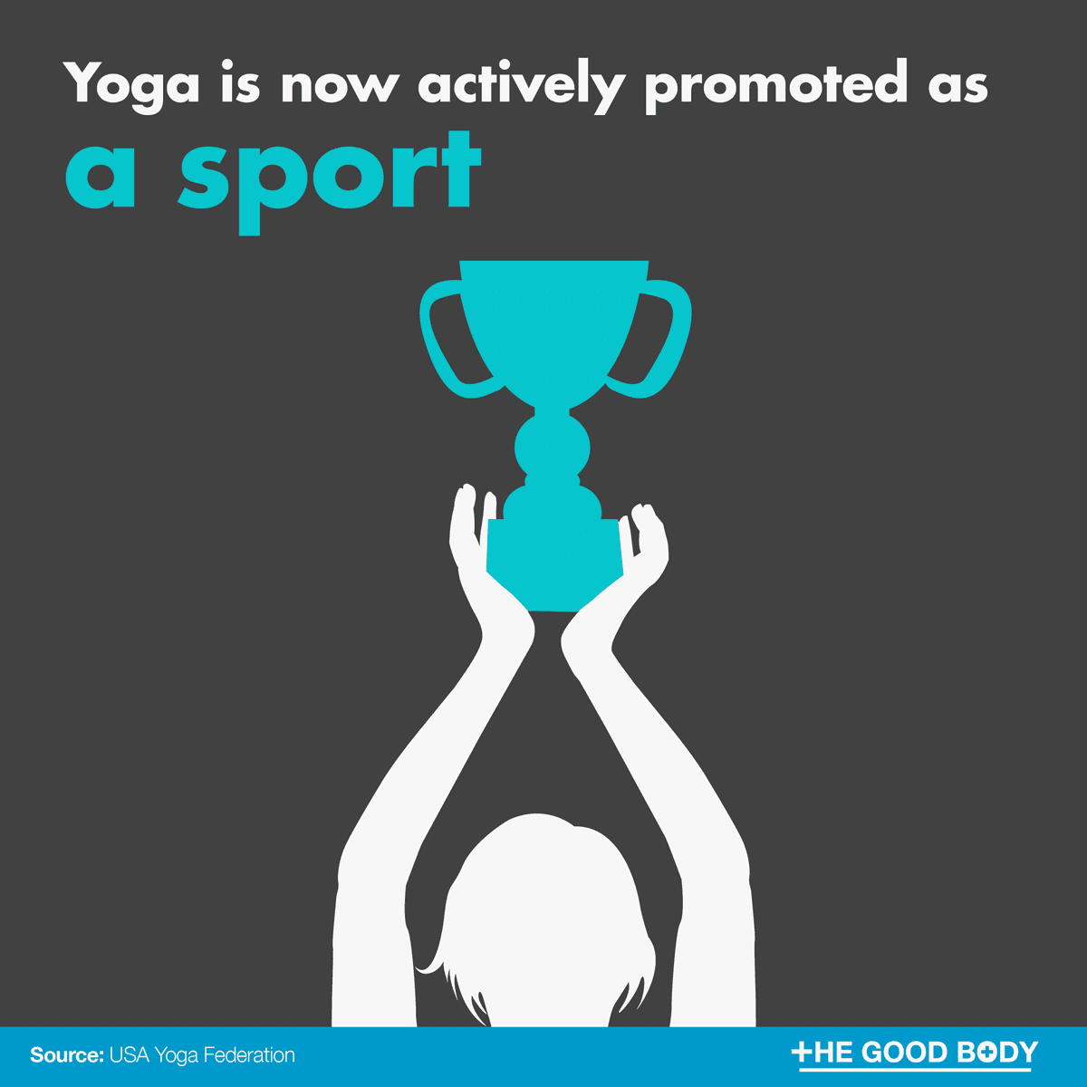 Yoga is now actively promoted as a sport