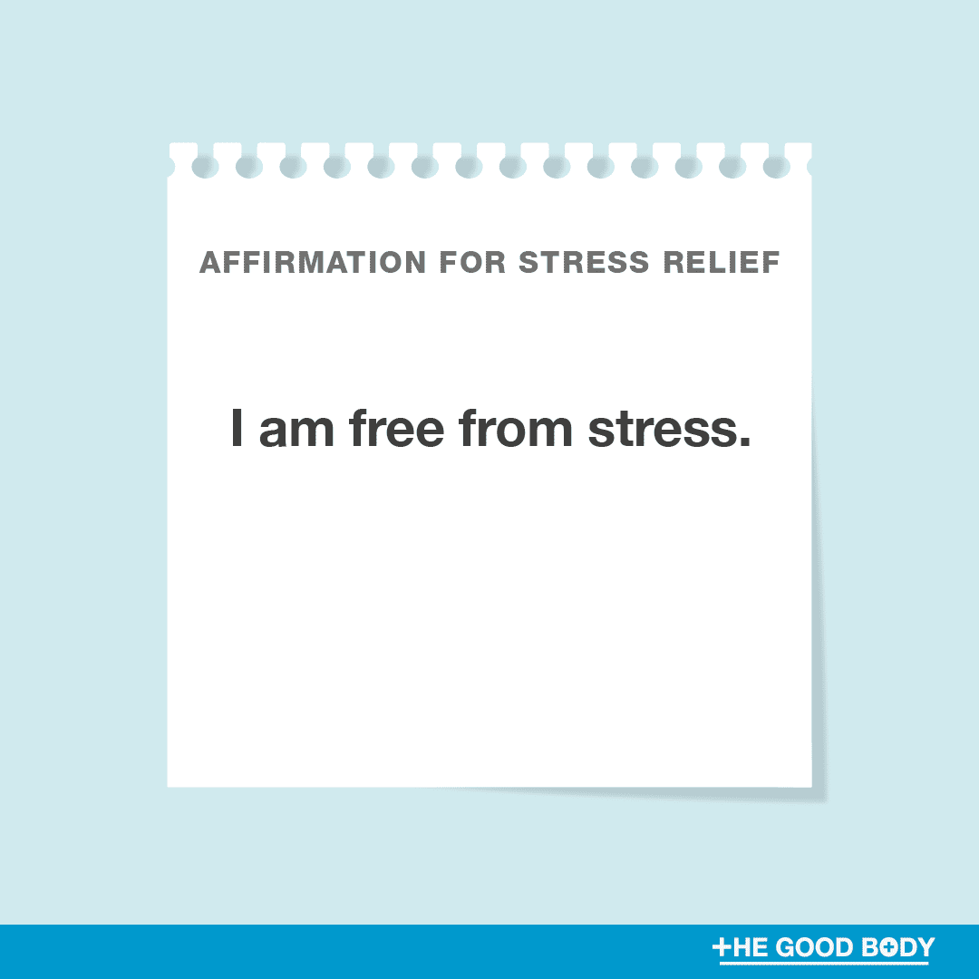 I am free from stress