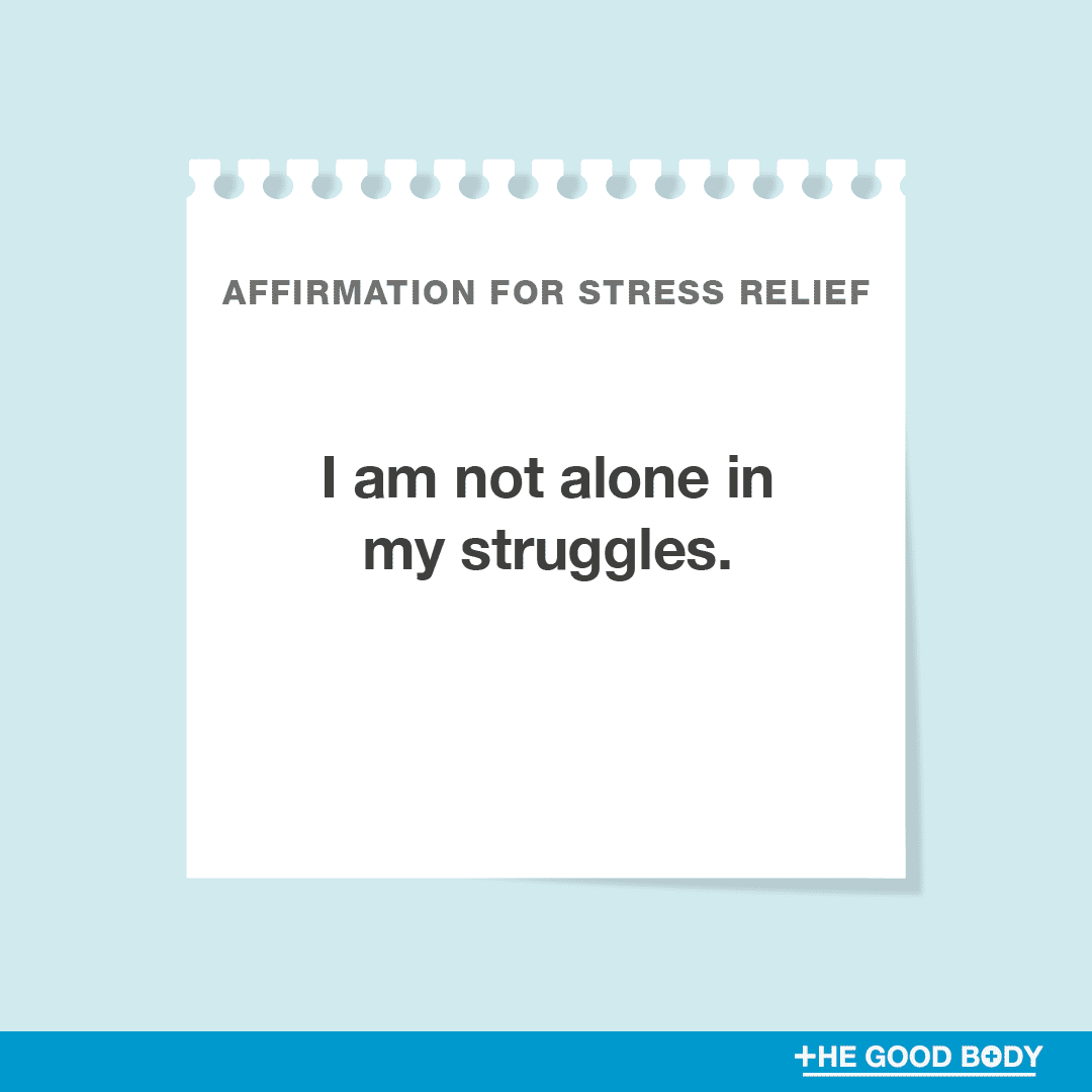 I am not alone in my struggles