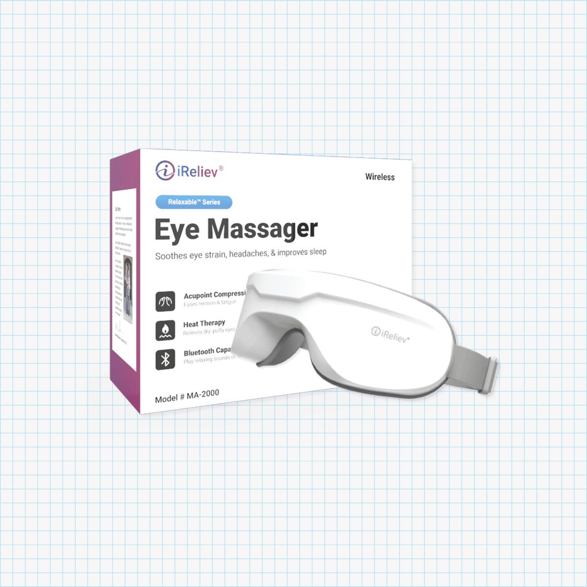 iReliev Relaxable Eye Massager with Heat