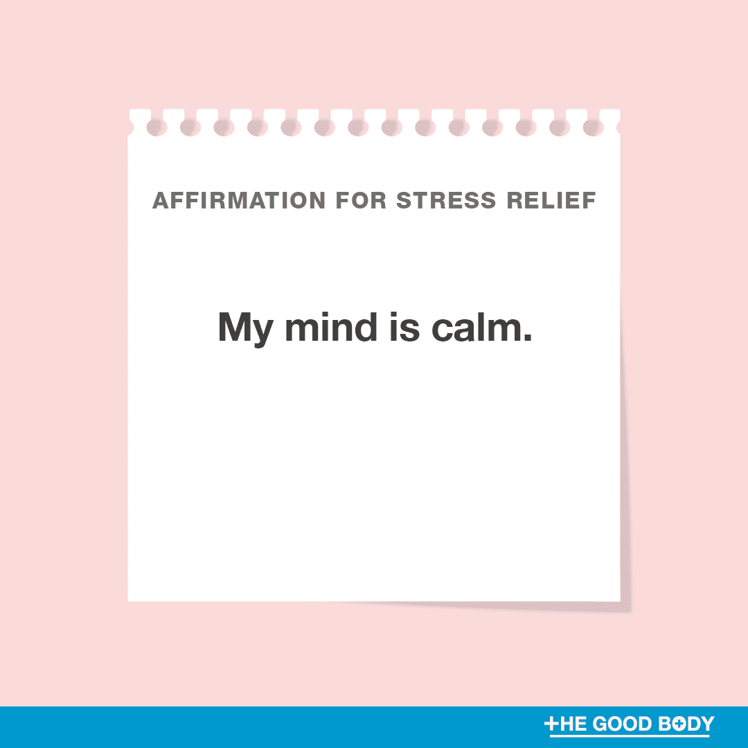 My mind is calm
