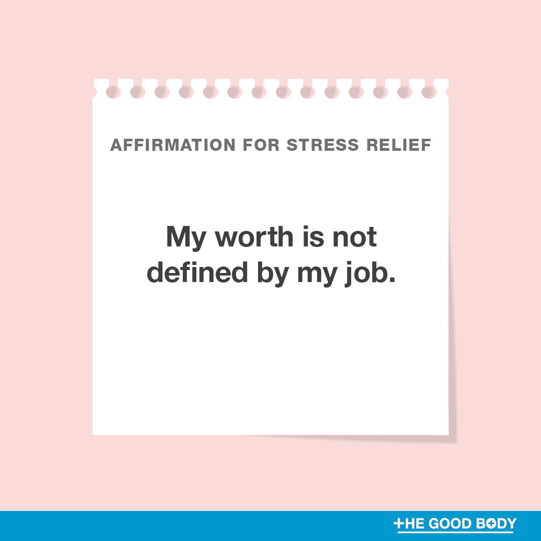 My worth is not defined by my job