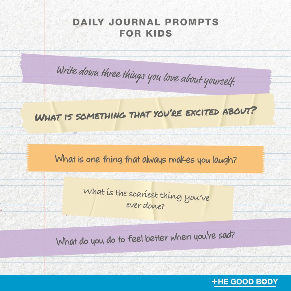 25 Journal Prompts for Kids: For Big & Small Feelings