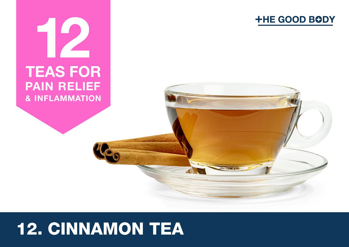 Cinnamon Tea for pain relief and inflammation