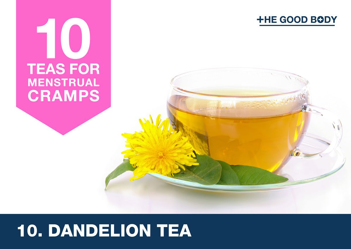 Dandelion Tea for menstrual cramps