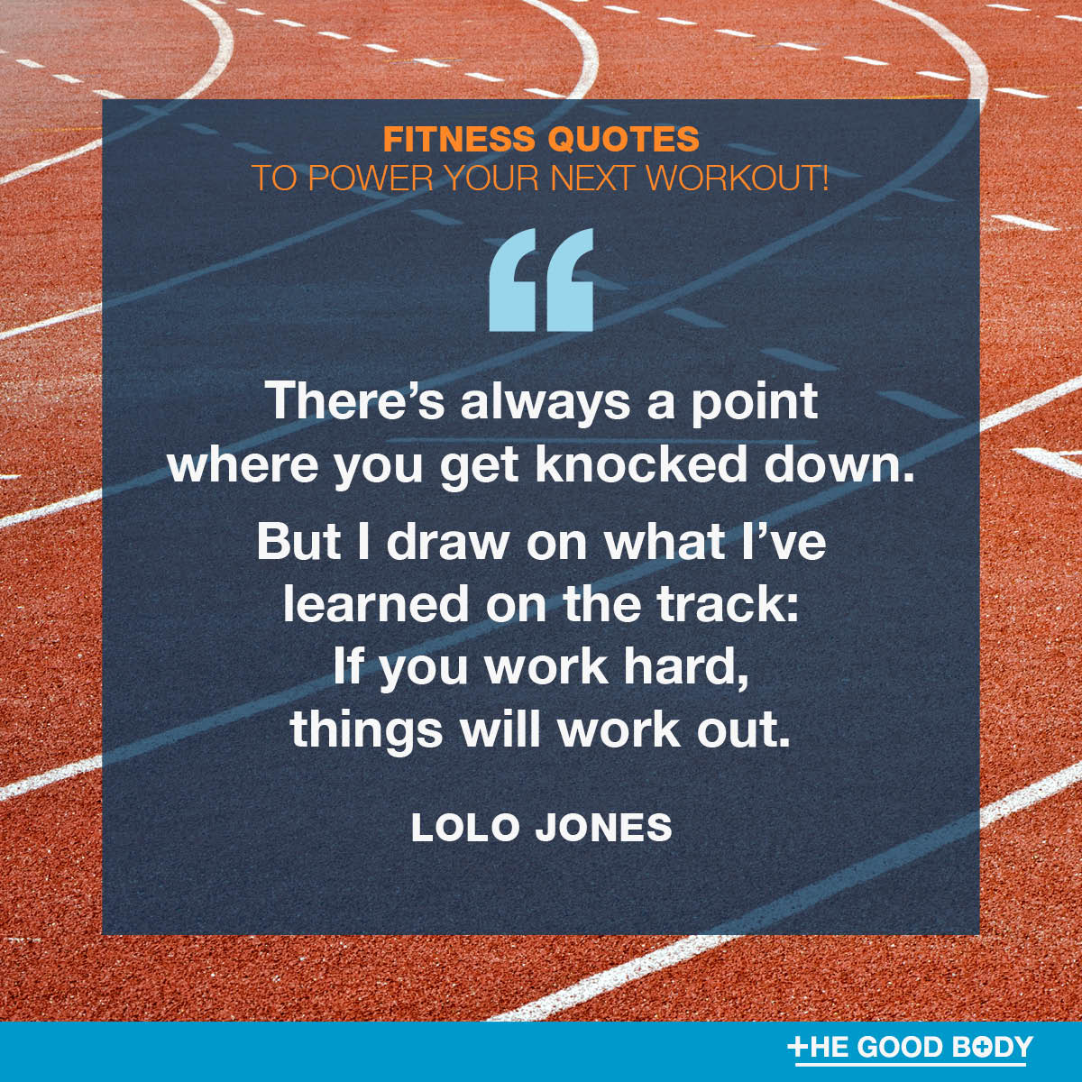 General Quotes about Fitness #11 by Lolo Jones