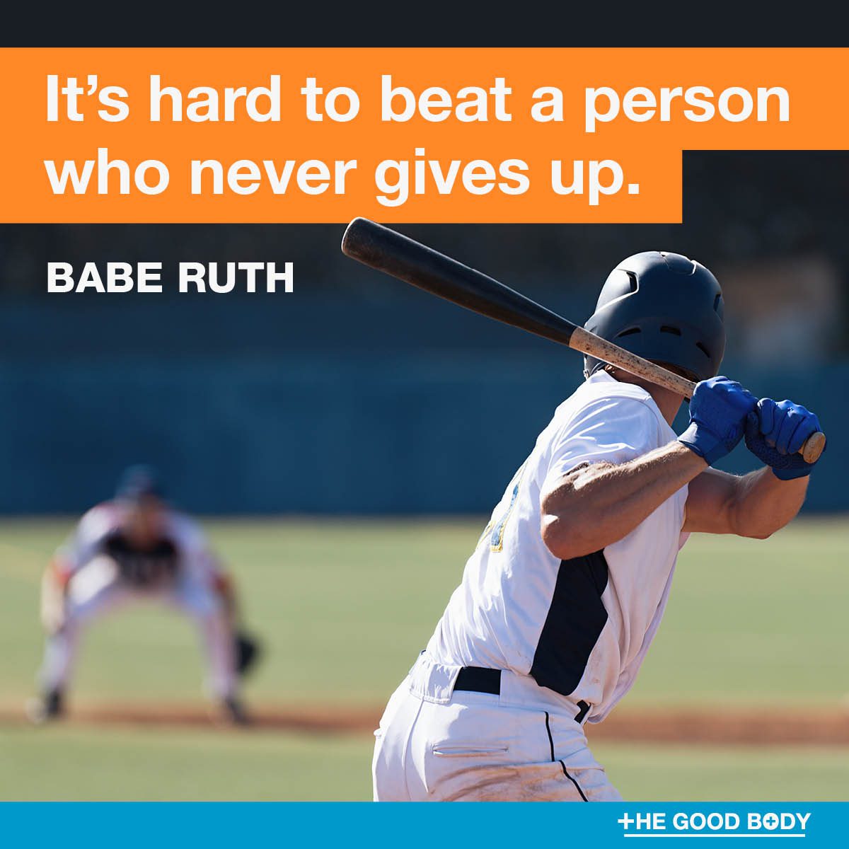 Inspirational Fitness Quotes #4 by Babe Ruth