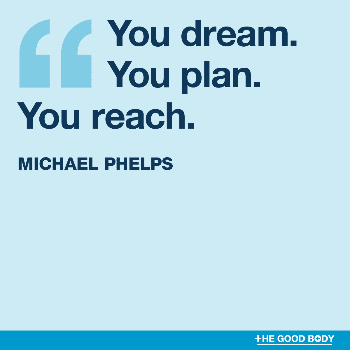 Inspirational Fitness Quotes #7 by Michael Phelps