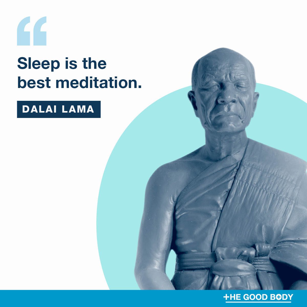 Inspirational Health Quotes #7 by Dalai Lama