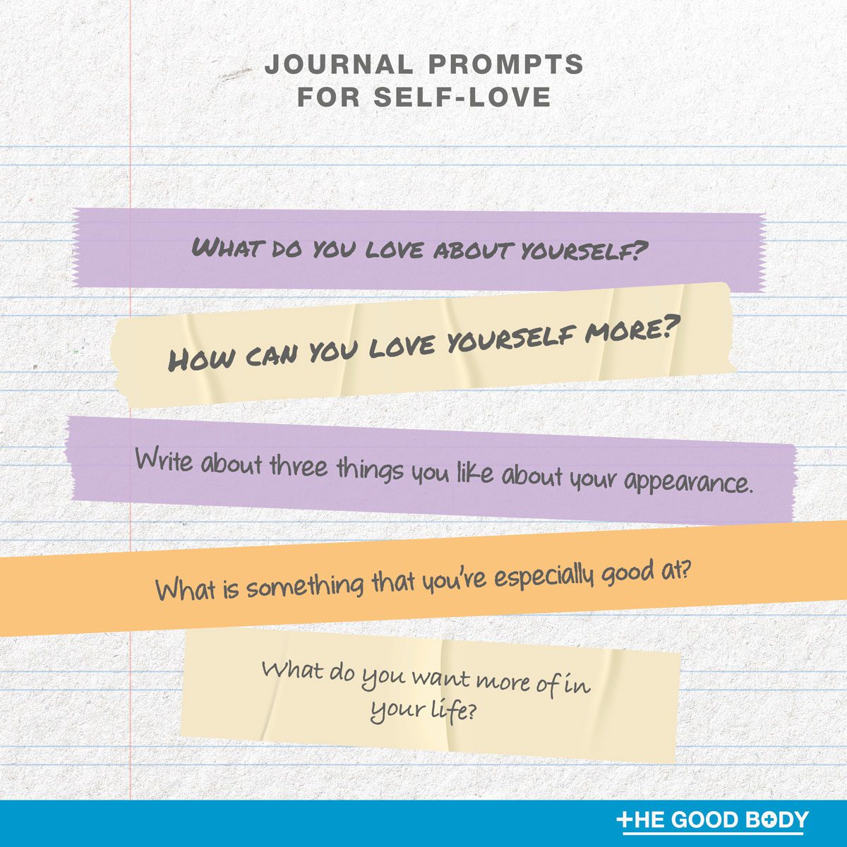 5 journal prompts for self-love