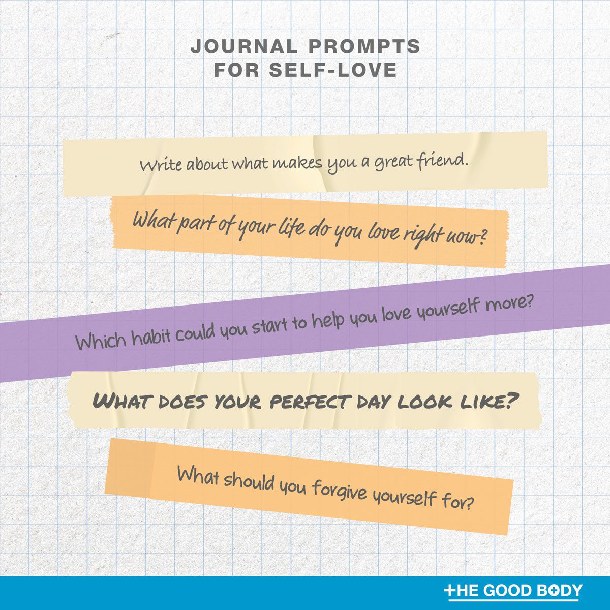 5 journal prompts for self-love