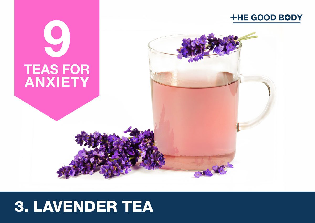 Lavender tea for anxiety