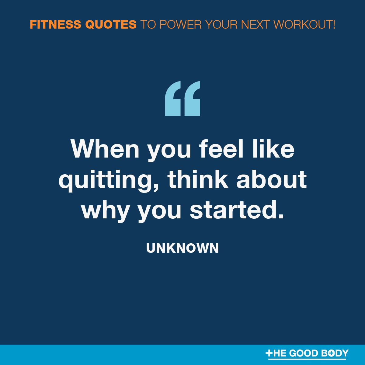 Motivational Fitness Quotes #2 by Unknown