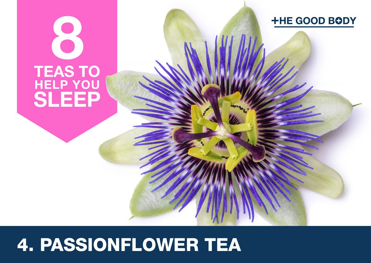 Passionflower tea to help you sleep