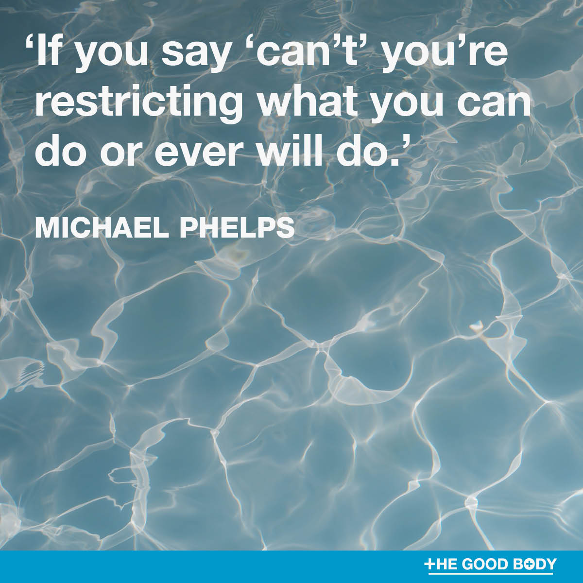 Positive Fitness Quotes #6 by Michael Phelps