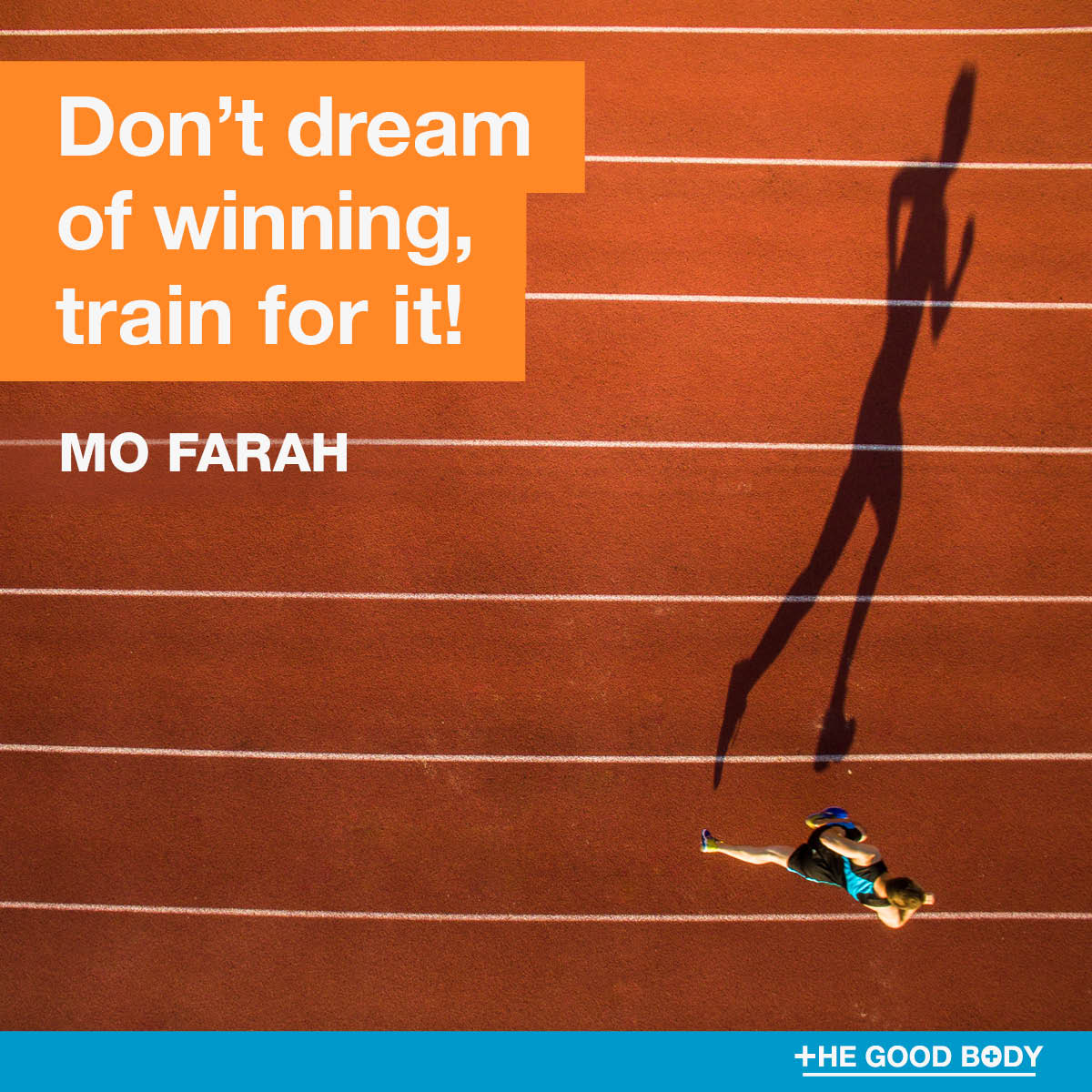 Positive Fitness Quotes #2 by Mo Farah