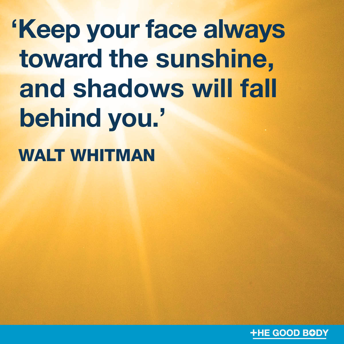 Positive Fitness Quotes #10 by Walt Whitman