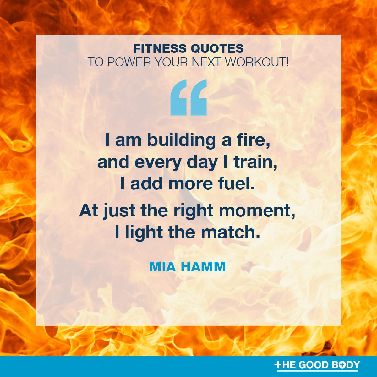 Quotes about Fitness Goals #7 by Mia Hamm