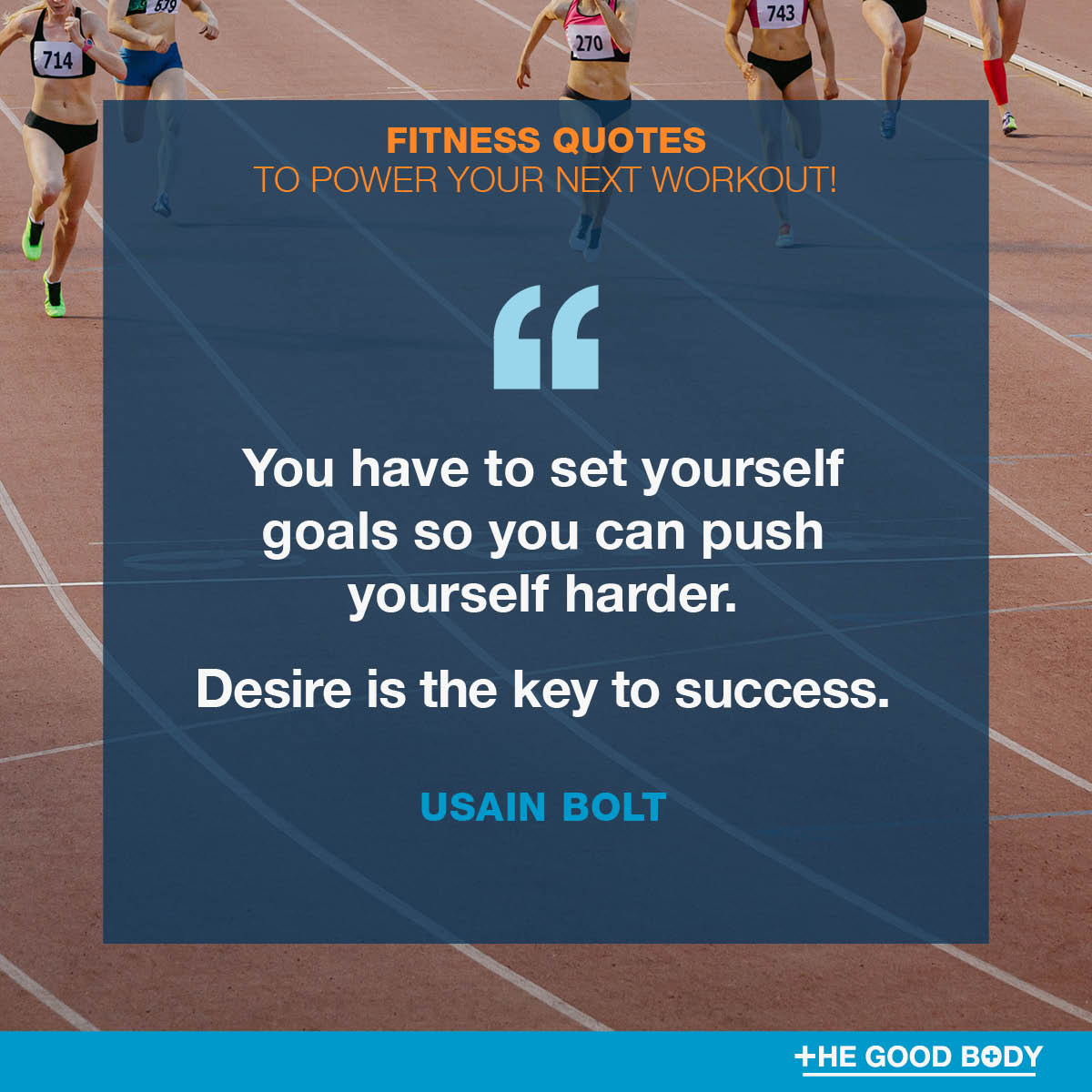 Quotes about Fitness Goals #4 by Usain Bolt