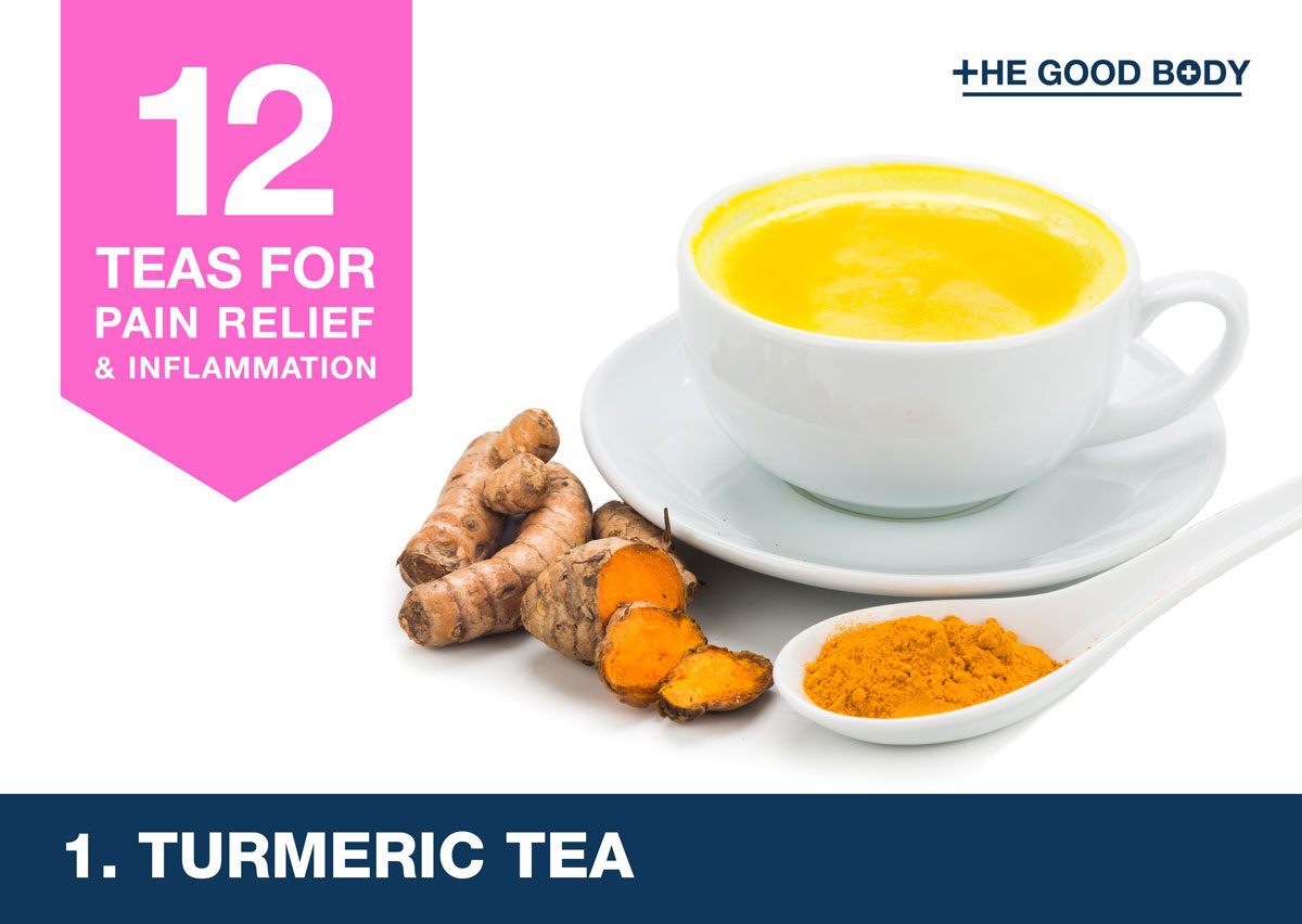 Turmeric Tea for pain relief and inflammation