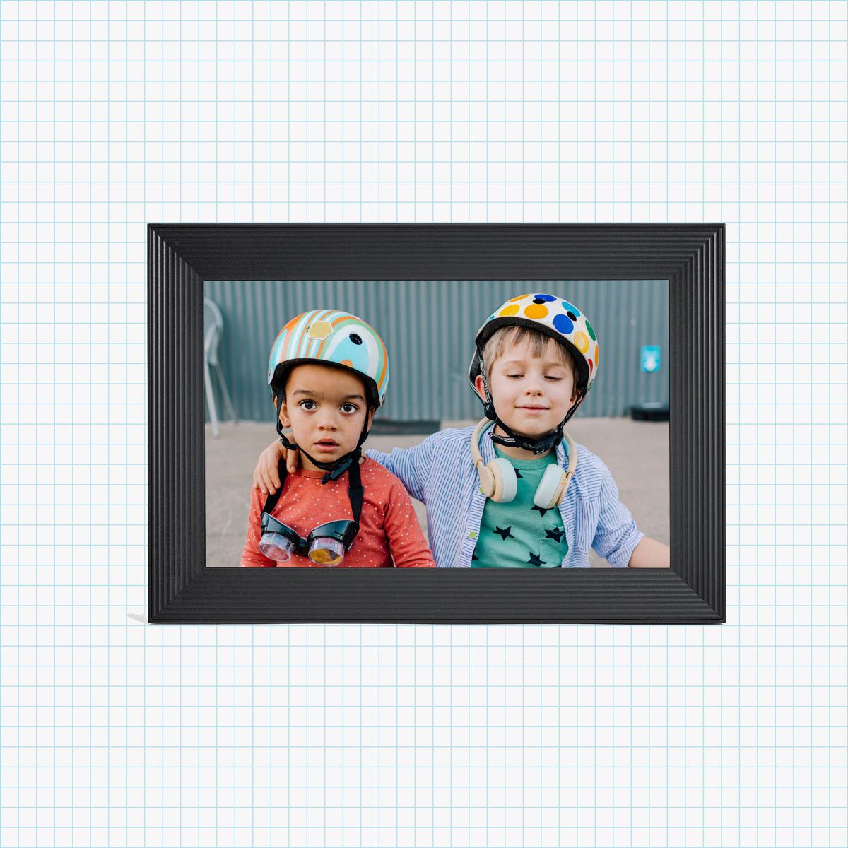 Aura Wifi Carver - Gravel Digital Photo Frame