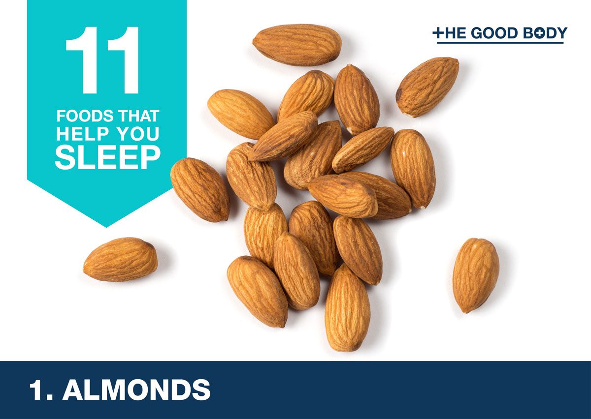 Eat almonds to help you sleep