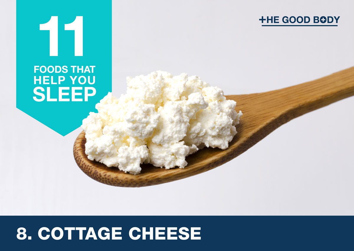 Eat cottage cheese to help you sleep