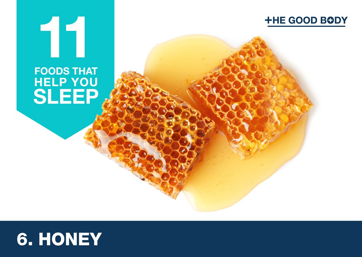 Eat honey to help you sleep