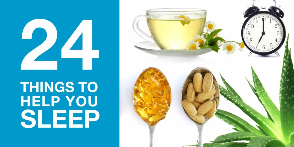 24 Things to Help You Sleep