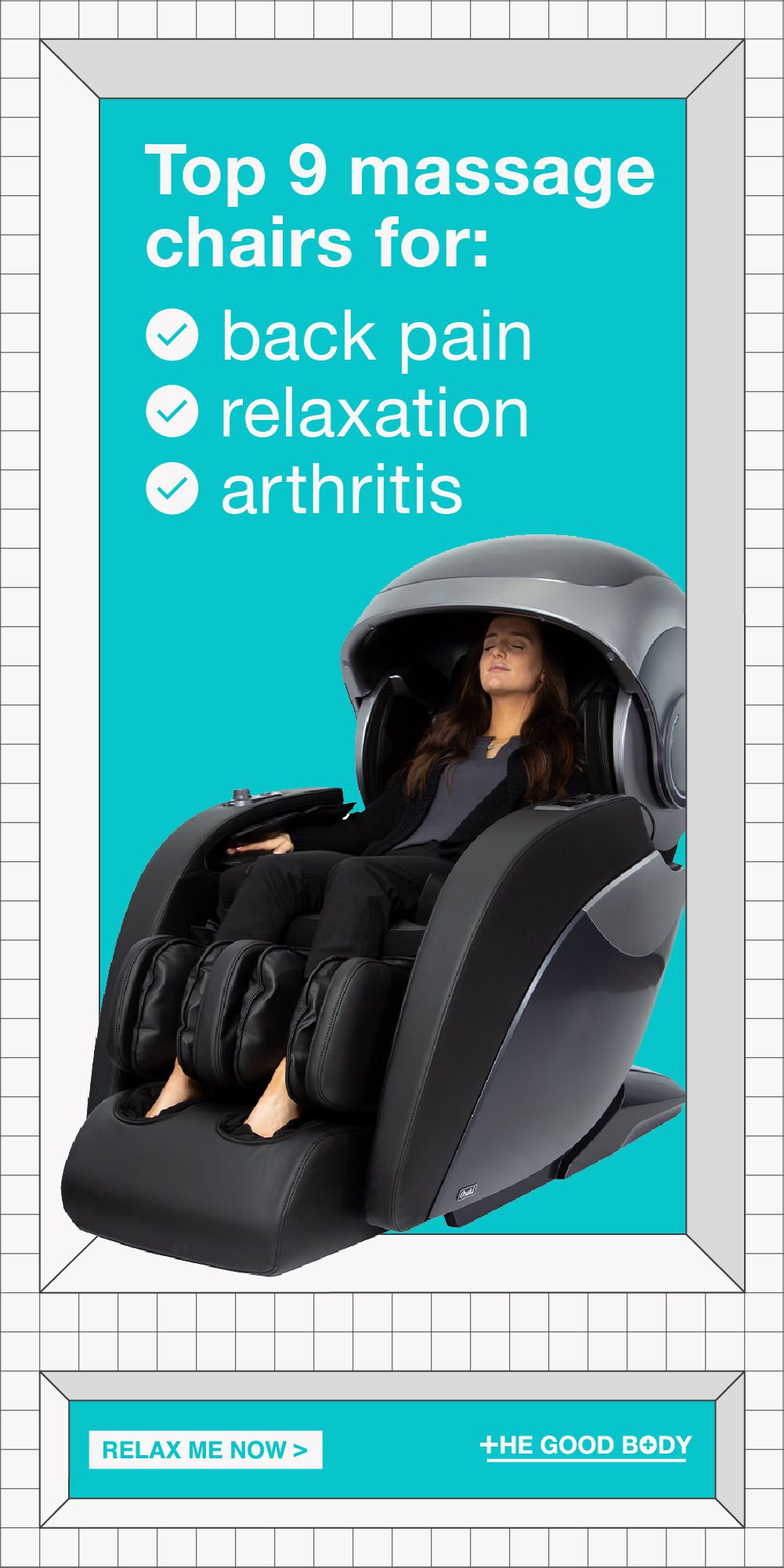 Top Massage Chairs Pin Image