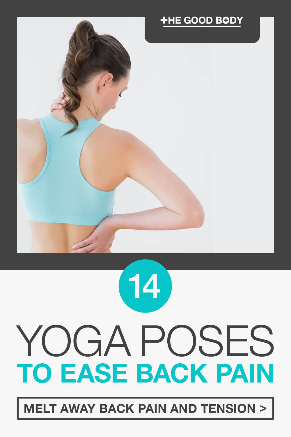 Yoga Poses for Back Pain Pin Image