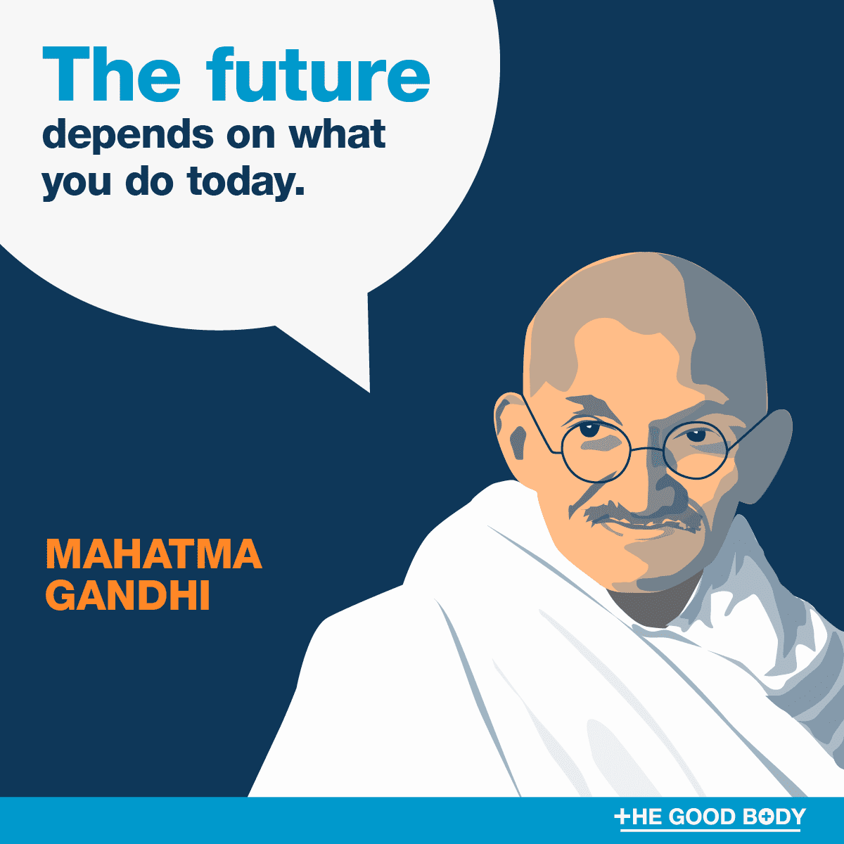 Monday Affirmation Quotes #4 by Mahatma Gandhi