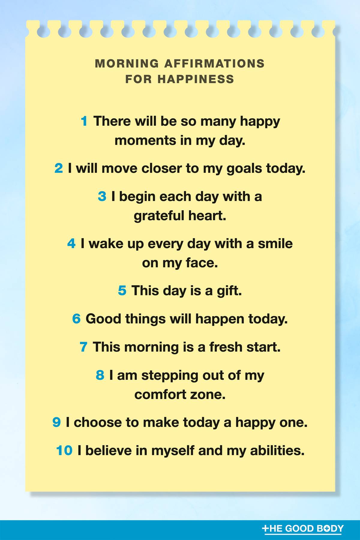 Happiness Affirmations for fun days