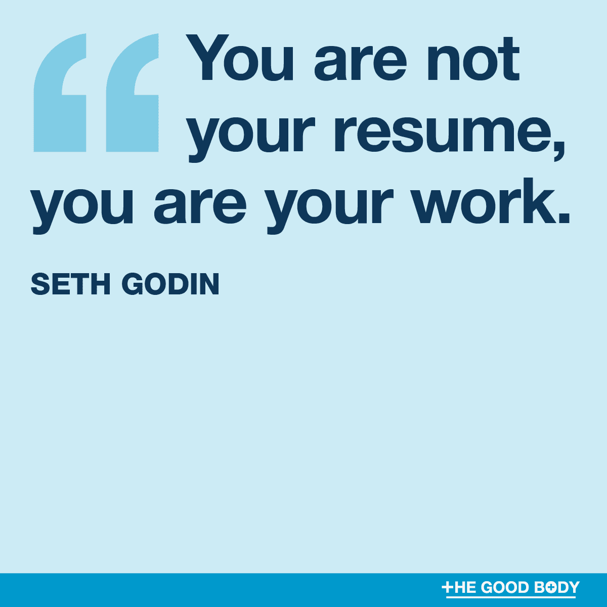 Work Affirmation Quotes #4 by Seth Godin