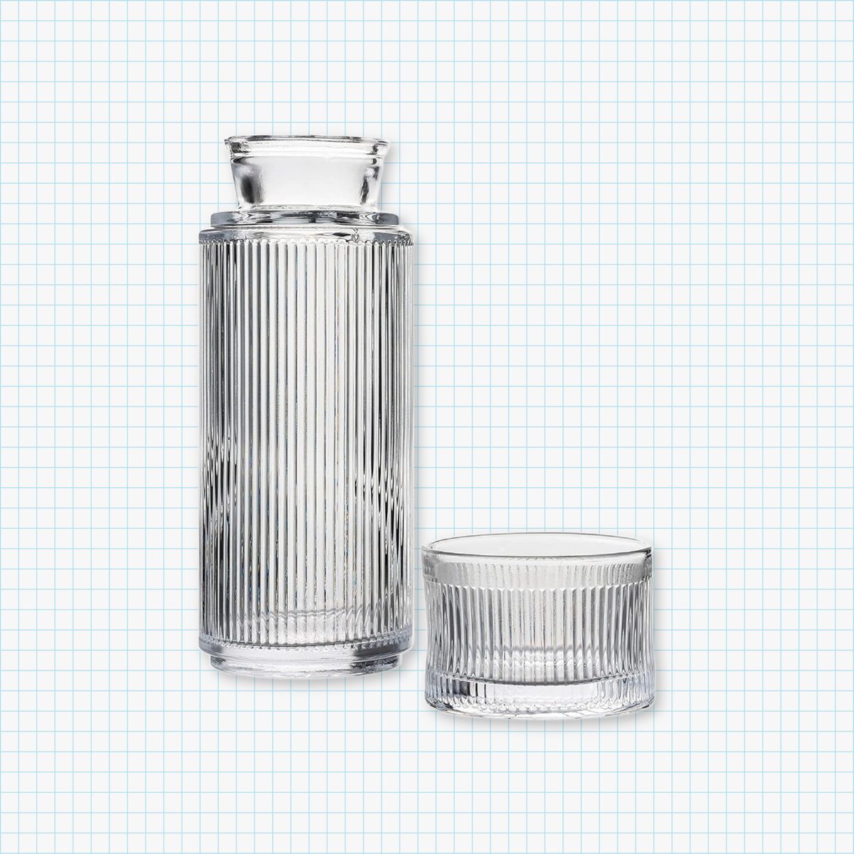 Bedside Water Carafe and Tumbler Set