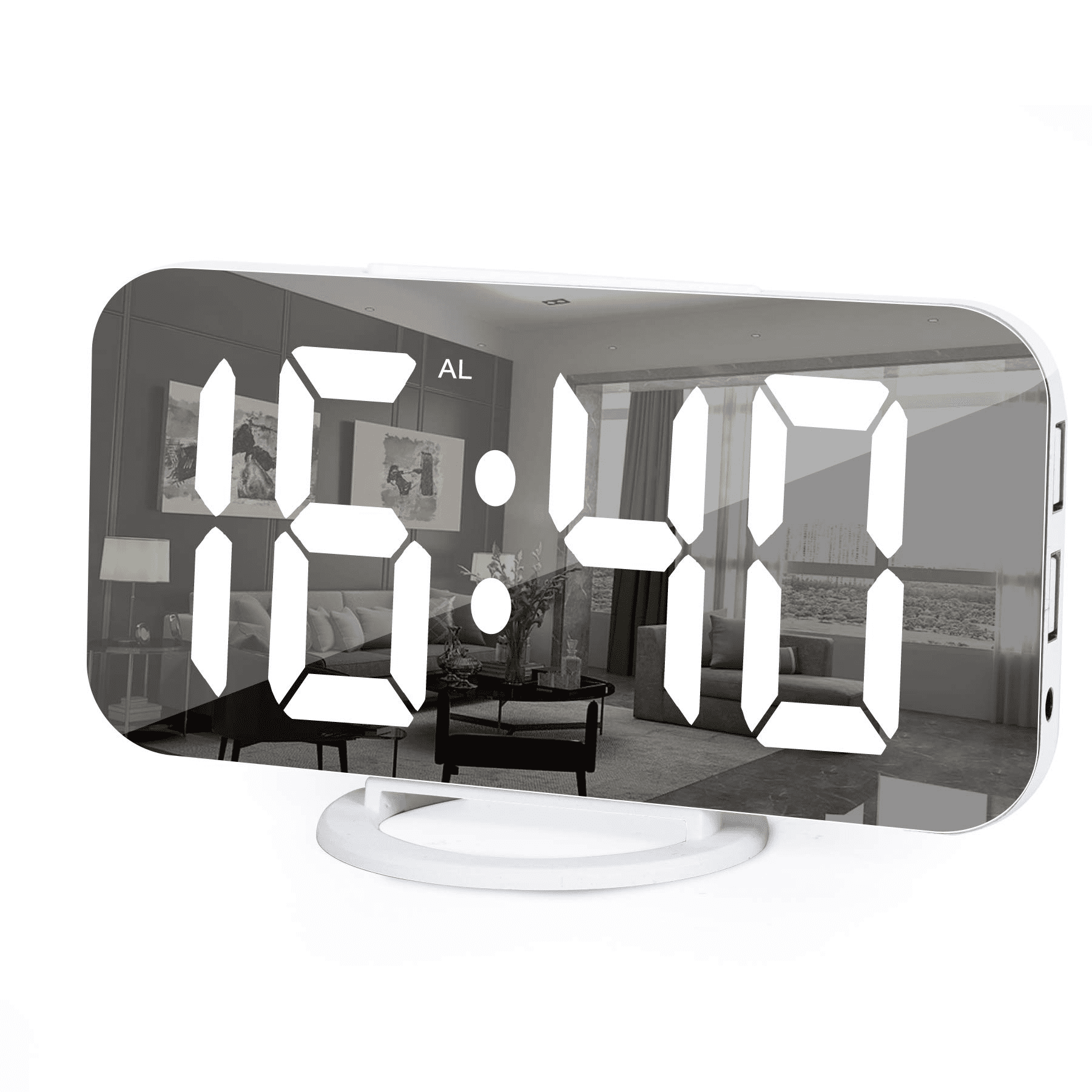 Digital Mirror Clock